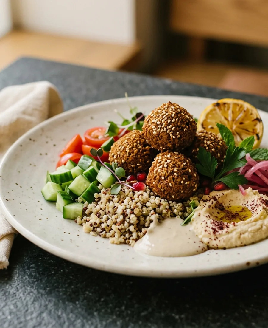Falafel Bowl als Beispiel für einen gemeinsamen TastePick